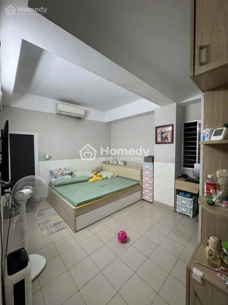 Chung Cư Thái An 1, Nguyễn Văn Quá, Q12: 70M2, Máy Lạnh, Ban Công, 7,5Tr