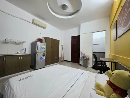 Trọ Bình Thạnh Gần Chợ Bà Chiểu Studio 34M2 Cửa Sổ Thoáng Sáng Nguyễn Văn Đậu Bình Thạnh
