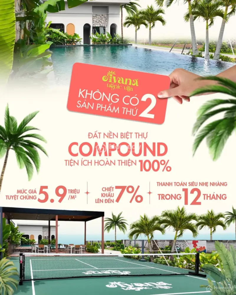 Đất Nền Biệt Thự Gần Biển Tp.hcm Tiện Ích Hoàn Thiện 100% Giá Chỉ Từ 5.9 Triệu/M²