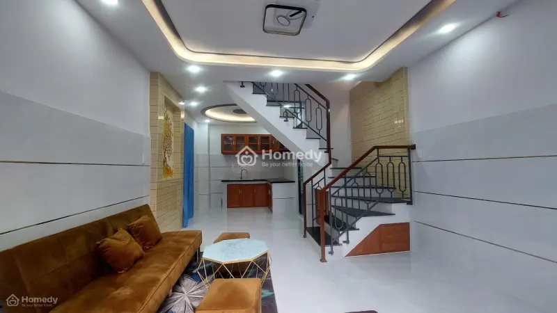 Bán Nhà Mới Đón Tết Ngay Chợ Ngã Tư Bốn Xã|Trệt-Lầu|2Pn,2Wc|Nội Thất Cơ Bản|Giá Chỉ 2Ty795