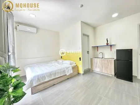 Cho Thuê Chdv Full Nội Thất Ban Công Lớn Nằm Ngay Ngã Tư Hàng Xanh Di Chuyển Qua Q1 Chỉ 2P Đi Xe