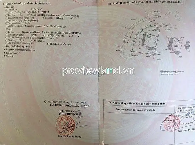 Bán Đất Lô Góc Compound Thảo Điền 1, Giá 120 Tỷ, 471 M² Thổ Cư