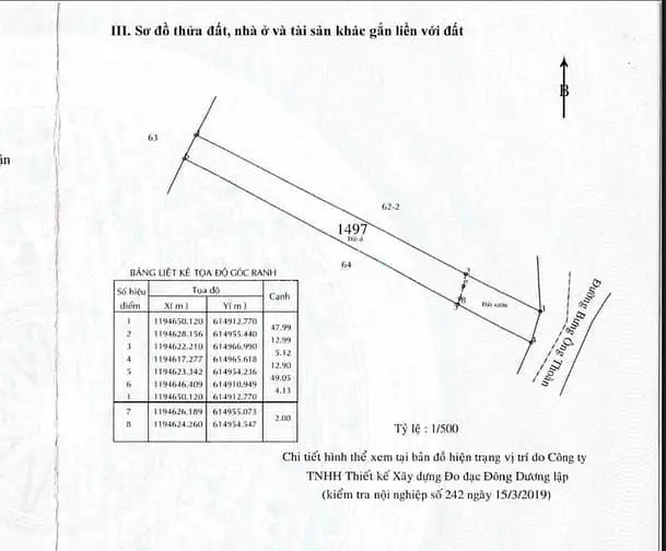 Bán Đất Mặt Tiền Bưng Thoàn 280,8M² (5M X 60M) Kinh Doanh Đa Ngành