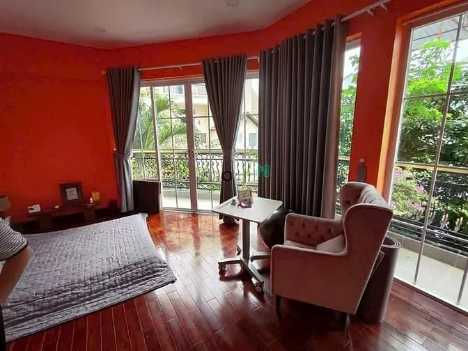 Giảm 5 Tỷ_Biệt Thự Hiện Đại Đặng Thuỳ Trâm_14X17.5M_4Tầng_Đường 12M