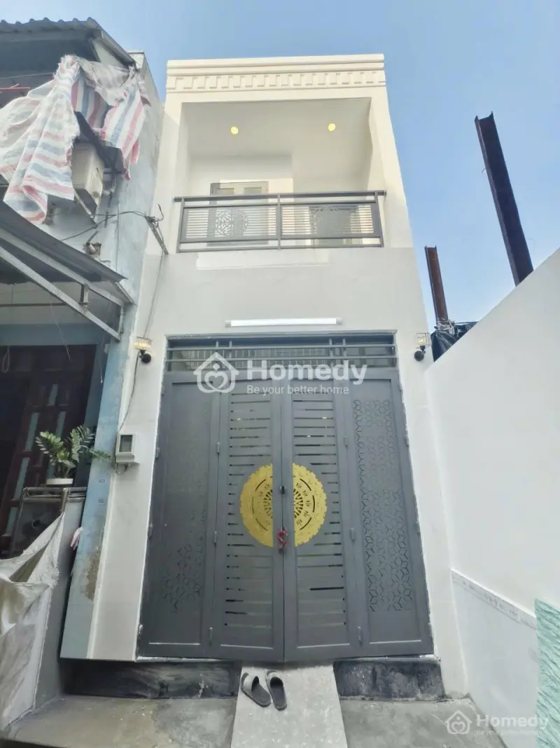 Nhà Mới Cần Bán Sát Bên Aeon Tân Phú, Hẻm 5M, Nhà Có Sẵn 2Pn, Nhà Đúc Kiên Cố, Có Ban Công