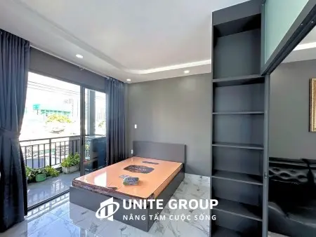 Căn Hộ 1 Phòng Ngủ, Ban Công Ở Huỳnh Tấn Phát, Quận 7. Gần Phú Mỹ Hưng, Cầu Tân Thuận, Khu Chế Xuất