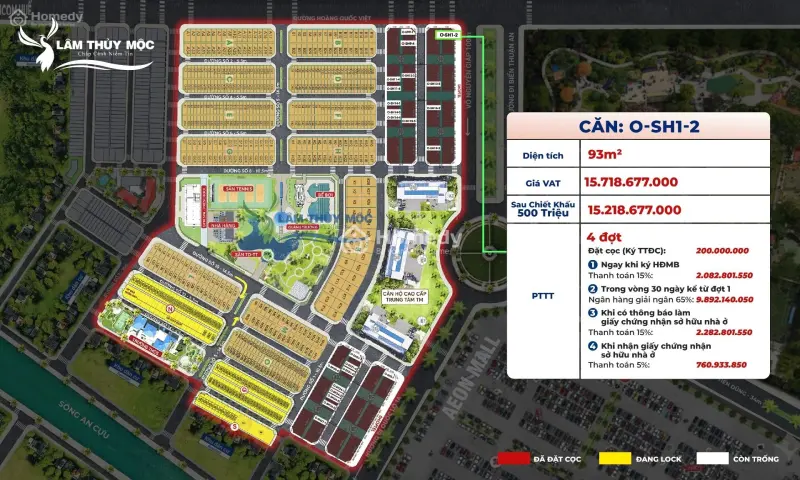 Bán Shophouse An Cựu Galeria Giá Trung Tâm Thành Phố Huế