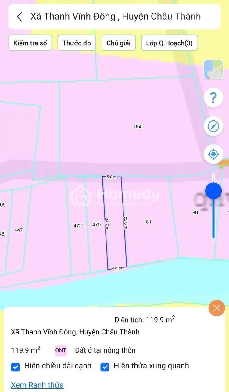 Bán Đất Thổ Cư Chính Chủ – Vị Trí Trung Tâm Xã