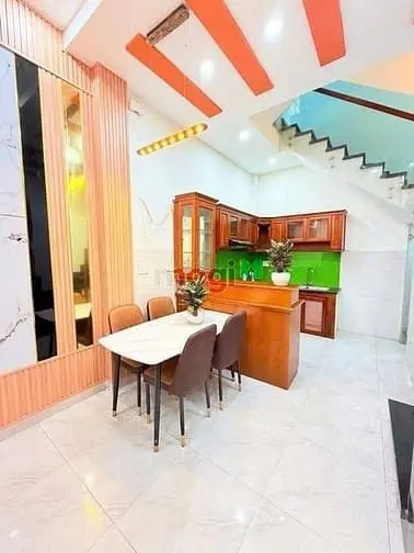 Bán Nhà Mới Cứng|Hẻm 5M| 4X11 4 Tầng Kênh Tân Hóa 4Pn 4Wc Giá 6 Tỷ