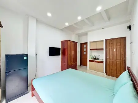 Phòng Studio Full Nội Thất Quận 10 – Bếp & Wc Riêng – Ban Công Thoáng – Trần Minh Quyền Q.10