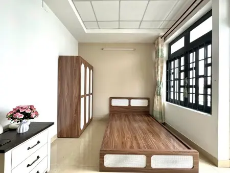 Căn Hộ 1 Phòng Ngủ Cao Cấp Nhà Mới Xây Ngay Chung Cư 4S.