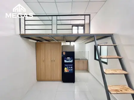 Cho Thuê Căn Gác Giá Rẻ Full Nội Thất Ngay Sân Bay Tân Sơn Nhất