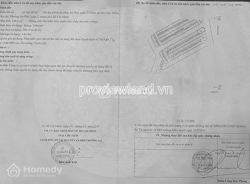 Bán Căn Góc Bùi Tá Hán An Phú An Khánh, 2 Mặt Tiền Đường 18 M, 249M², Giá 78 Tỷ