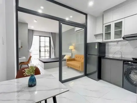 Cho Thuê Căn Hộ 1Pn Ngay Trung Tâm Q7, Gần Lotte Mart, Sát Q4,Q1, Full Nt Giá Chỉ Từ 7,8 Triệu