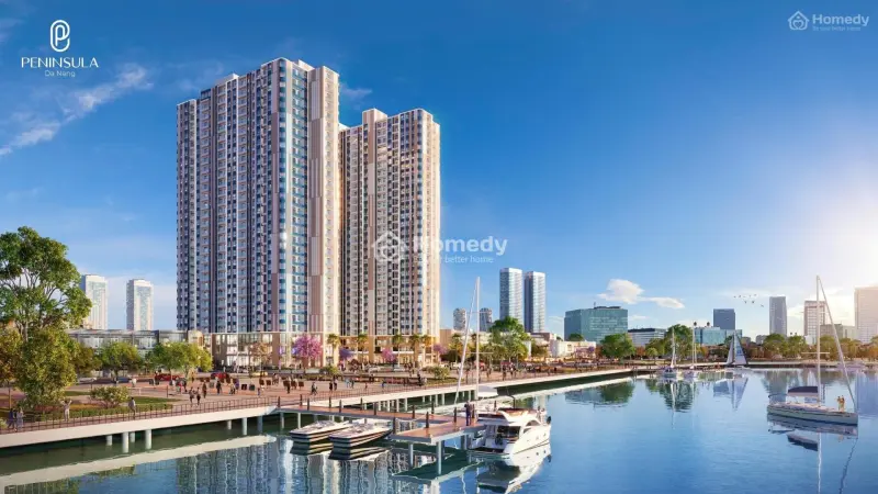 Bán Căn Hộ Cc Penisula Tầng 28 Căn 2Pn View Biển Mỹ Khê - Pháp Lý Minh Bạch