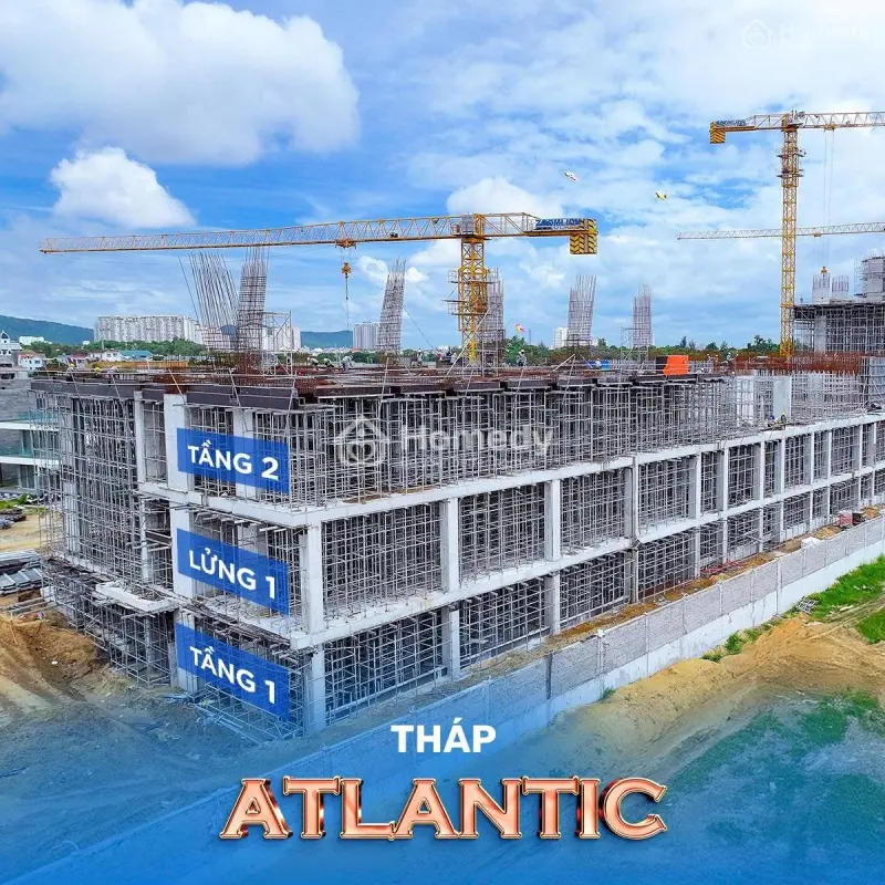 Bán Căn Hộ Biển Atlantic The Maris Vũng Tàu - Liền Kề Sun Group, Full Nội Thất 5, Pttt 0,1%/Tháng.