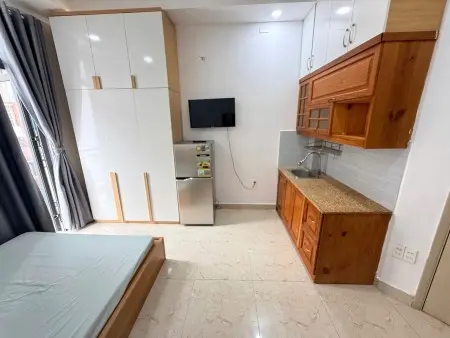 Trọ Bình Thạnh Gần Q1, Chợ Bà Chiểu Studio 32M2 Ban Công Sáng Có Thang Máy Lê Văn Duyệt Bình Thạnh
