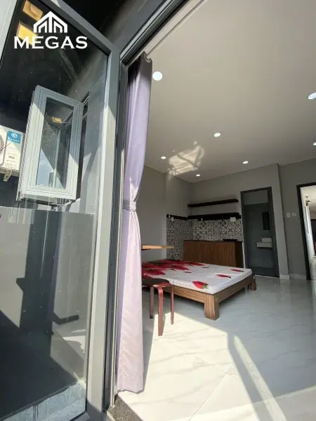 Cho Thuê Căn Hộ Full Nội Thất Có Ban Công Tại Ngã Tư Bình Thái