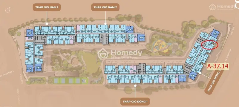 Mua Nhà Chỉ 10% Nhận Nhà The Gió 2Pn Căn Tầng Cao Đáng Tiền, View Mở Gần Ga Metro Số 1 Xa Lộ Hà Nội