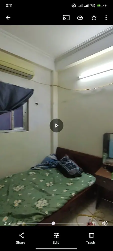 Phòng 60 M Gồm 2 Ngủ 1 Khách, Nhà Dân Có Thể Vào Ở Ngay