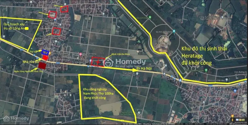 Bán Nhà Mặt Đường Quốc Lộ 32 Tại Huyện Phúc Thọ Đang Cho Thuê