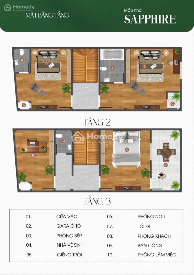 Pearl Riverside – Nhà Phố Compound Phú Định, Quận 8