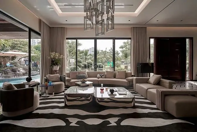 Bán Biệt Thự Mỹ Phú Cao Cấp Phú Mỹ Hưng Quận 7 Dt:402M2 Hầm Trệt Lầu