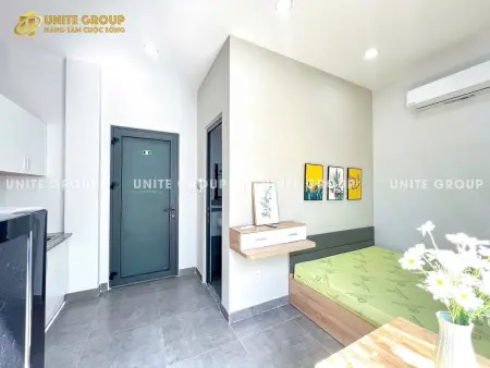 Cho Thuê Căn Hộ 33M2 Có Ban Công Tách Bếp Ở Ngô Tất Tố - Bình Thạnh Thuận Tiện Di Chuyển Quận 1,3