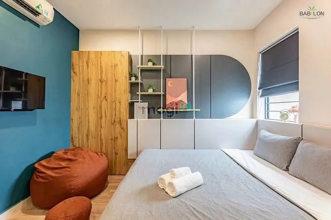 🎁 Căn Hộ Trung Tâm Quận 1 Full Nội Thất 45M2 Cv Lê Văn Tám