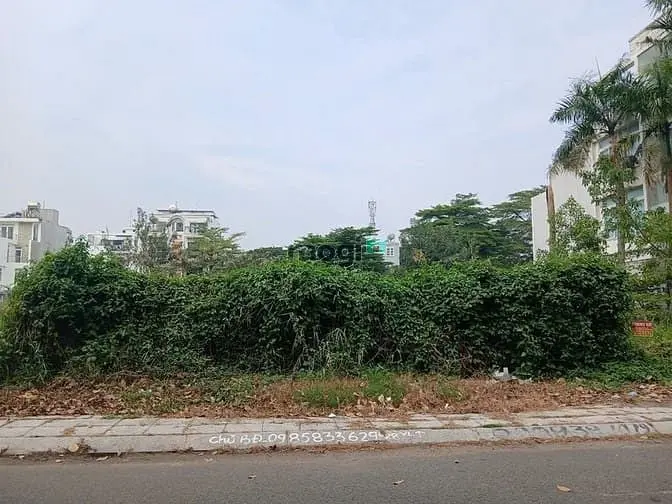 Bán Đất Khu Villa Thủ Thiêm Quận 2 Đối Diện Công Viên Ngang 10M