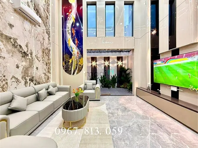 Nhà Có Tháng Máy, Sát Bên Công Viên, Dt:5X16M, Lửng, 3 Lầu, 4Pn, P.thờ