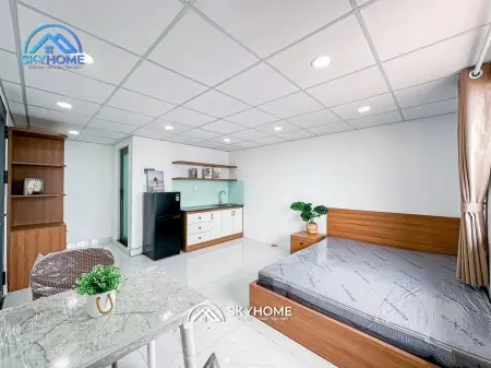 Trọ Bình Thạnh Gần Chợ Bà Chiểu Studio 34M2 Full Nội Thất Cửa Sổ Lớn Lê Quang Định Bình Thạnh