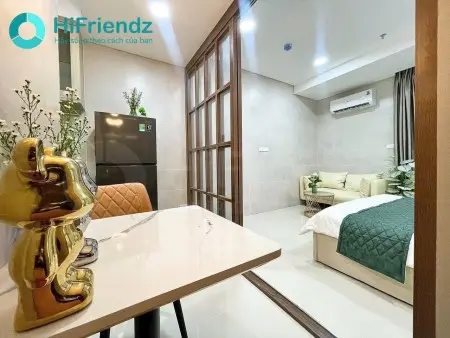 Căn Hộ Ban Công Siêu Thoáng – Full Nội Thất Cao Cấp – 1Pn, Trung Tâm Bình Thạnh