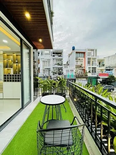 Qgò Vấp Khu Phân Lô - Nhà 5 Tầng Btct Khu :54,6M2(4X14 M2 ) - 4Pn,6Wc