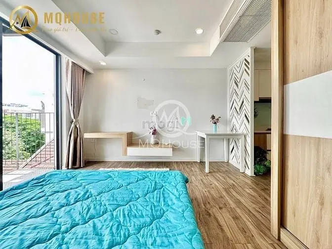 Cho Thuê Căn Hộ 1 Phòng Ngủ - 1 Phòng Khách Ban Công - Ngay Sân Bay