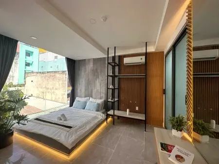 Studio View Kính – Full Nội Thất – Nguyễn Oanh – Có Thể Dọn Vào Ở Ngay