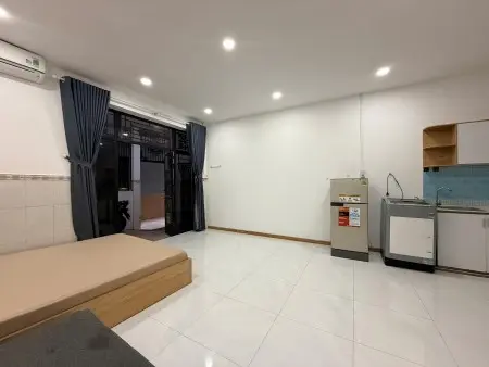 Trọ Bình Thạnh Gần Chợ Bà Chiểu, Quận 3, Quận 1 Studio 35M2 Full Nội Thất Lê Văn Duyệt Bình Thạnh