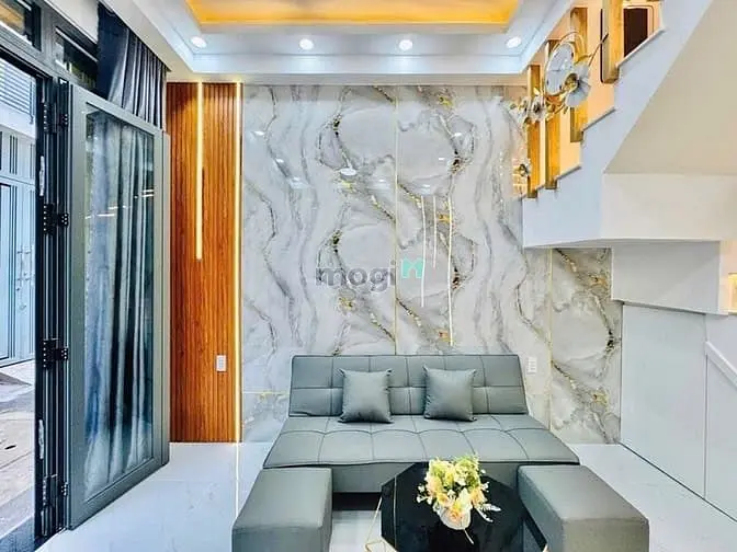 Khu Vip Gò Vấp Hẻm Xe Hơi Nhà Mới 3 Tầng