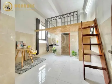 Cho Thuê Phòng Duplex Cửa Sổ Trời - Vòng Xoay Lê Đại Hành Quận 10 - Trống Sẵn - Thiết Kế Sang Trọng