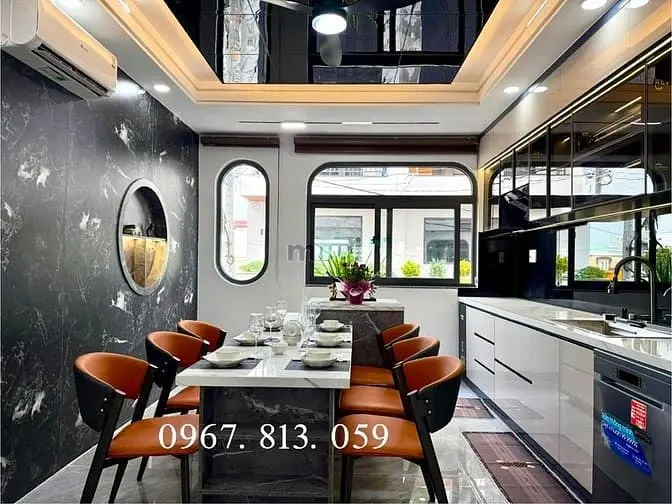 Nhà Mới Đường Xe Hơi, Dt:4X17M, Lửng, 3Lầu, 4Pn, Gara Ôtô, P.thờ, S.th