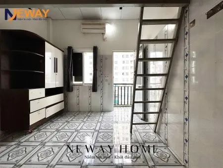 Phòng Trọ Có Gác - Không Gác Giá Rẻ Sẵn Máy Lạnh - Cửa Sổ Trời Bancol Ngay Luỹ Bán Bích