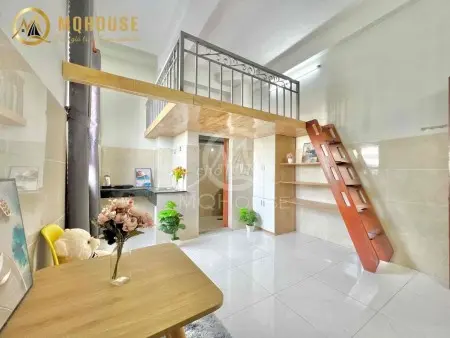 Cho Thuê Phòng Duplex Cửa Sổ Trời - Vòng Xoay Lê Đại Hành Quận 10 - Trống Sẵn - Thiết Kế Sang Trọng