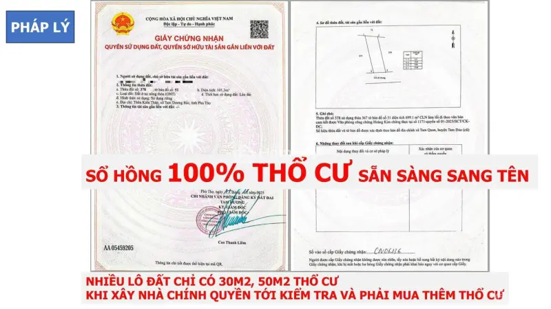 Hơn 500 Triệu/Lô Full Thổ Cư ,5 Phút Đến Trường Mầm Non Cấp 1,Cấp 2, Chợ, Trung Tâm Hành Chính,...