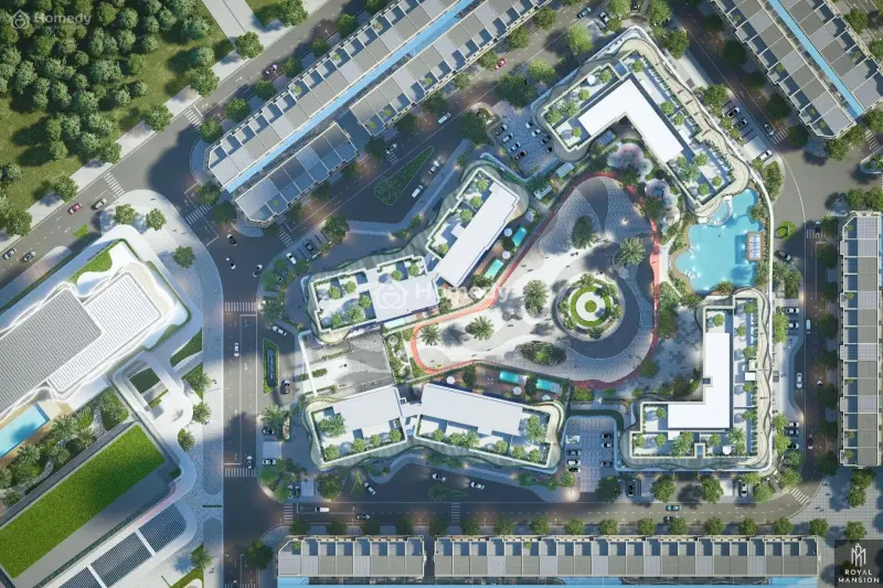 Căn Studio Cao Cấp Royal Mansion Bắc Giang, Vị Trí Ngã 6