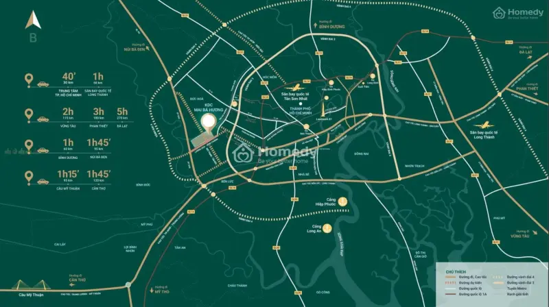 Dragon Eden Bến Lức Là Khu Đô Thị Quy Mô Lớn Ngay Mặt Tiền Lương Hòa – Bình Chánh.