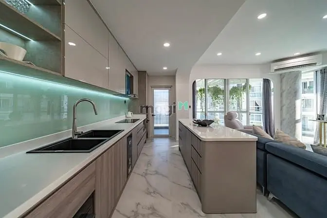 Cho Thuê Căn Hộ Cao Cấp Reverpark 1, 134M2, 3Pn, Full Nội Thất.