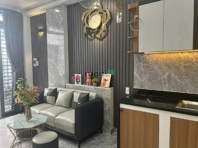 Nhà Phố Đúc Btct – Gần Chợ An Nhơn, P.6 Gò Vấp Một Trục Thẳng, Yên Tĩn