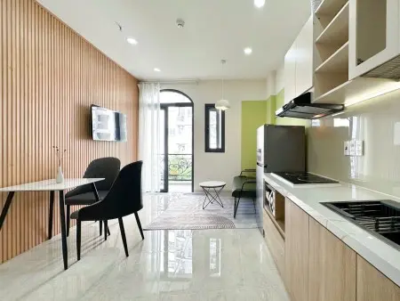 Dự Án Mới 100% – Căn Hộ 1Pn-Ban Công-Máy Giặt-Cao Cấp Gần Sân Bay Tân Sơn Nhất - Quận Tân Bình