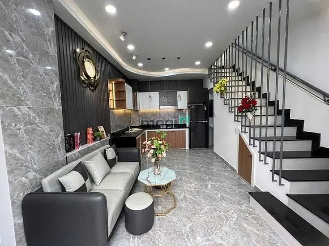 Nhà Phố Đúc Btct – Gần Chợ An Nhơn, P.6 Gò Vấp Một Trục Thẳng, Yên Tĩn