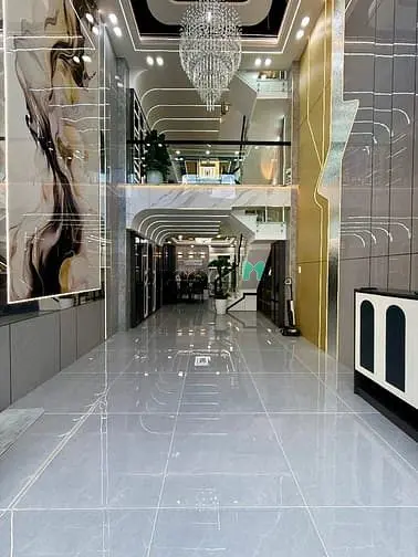 Nhà Đường Thông Xe Hơi, Dt:4X14M, Lửng, 3 Lầu, 4Pn, 5Vs, Sân Thượng